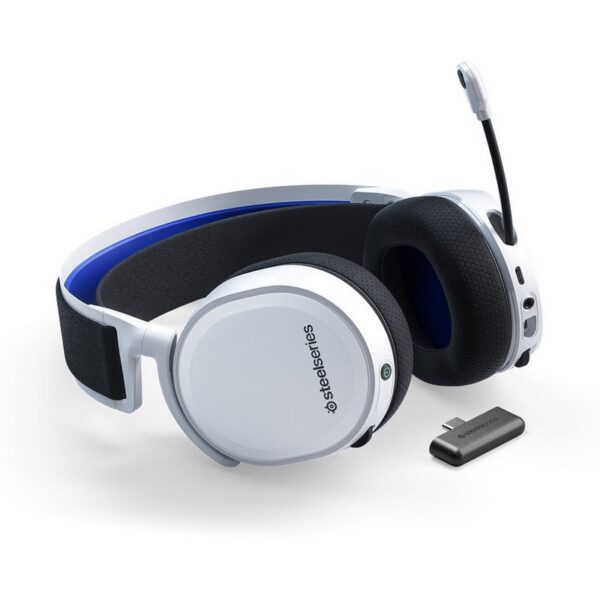 Steelseries Arctis 7P Plus Auriculares Gaming Inalámbricos Multiplataforma Blancos Reacondicionado