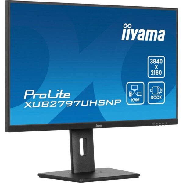 Iiyama ProLite XUB2797UHSNP-B1 27" LED IPS UltraHD 4K RJ-45 KVM y USB-C Reacondicionado