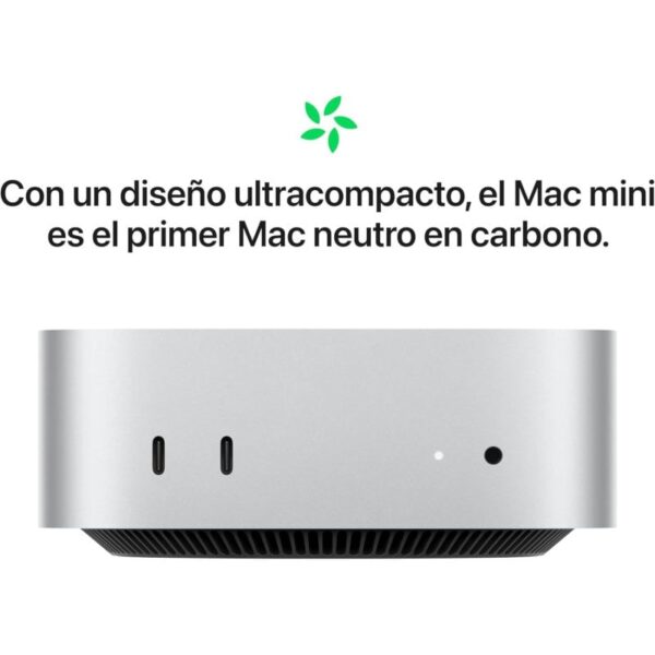 Apple Mac mini Apple M4 10 Núcleos/16GB/256GB SSD/GPU 10 Núcleos Reacondicionado
