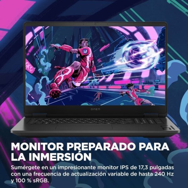 HP OMEN 17-db0002ns AMD Ryzen 7 8845HS/32GB/1TB SSD/RTX 4070/17.3"