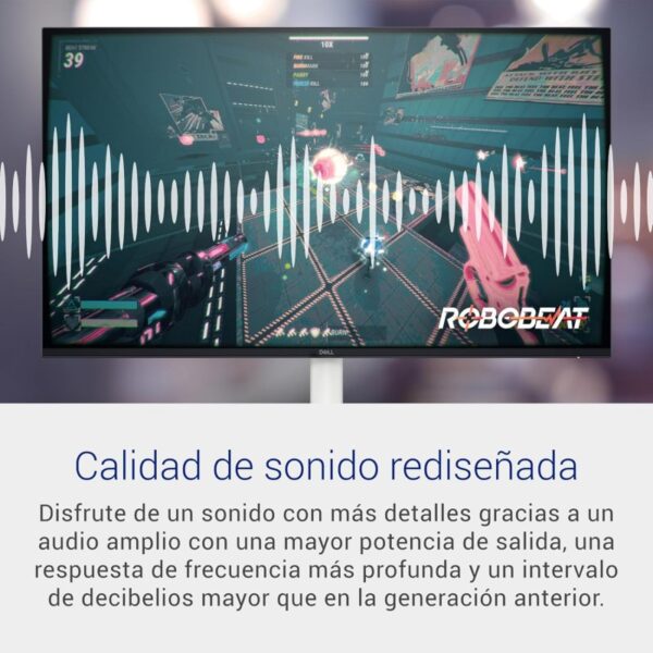Dell S2725DS 27" LED IPS QHD 100Hz Altavoces Altura Ajustable Reacondicionado