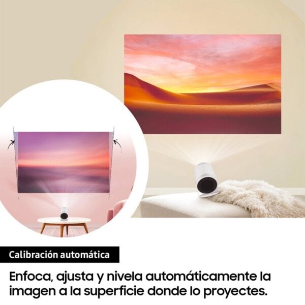 Samsung The FreeStyle SP-LSP3BLAXXE Proyector 100" LED FullHD SmartTV