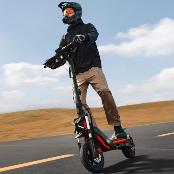 Segway ZT3 Pro E Patinete Eléctrico 650W Gris/Rojo