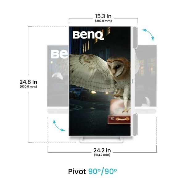 BenQ EW2790U 27" LED IPS UltraHD 4K Altavoces Altura Ajustable USB-C Reacondicionado
