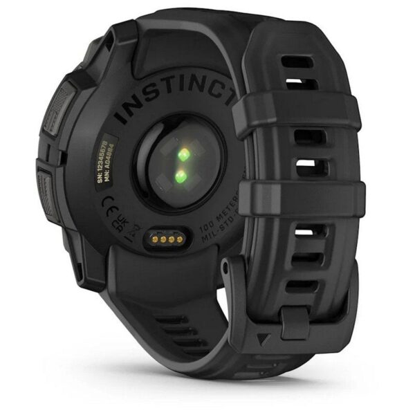 Garmin Instinct 3 45mm AMOLED Reloj Smartwatch Deportivo GPS 10ATM Negro con Correa Negra Reacondicionado