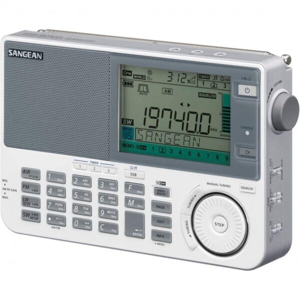 Sangean ATS-909X2 Radio Multibanda Blanca Reacondicionado