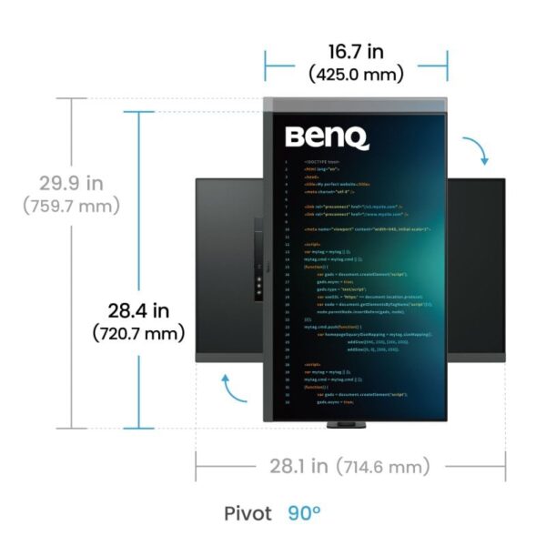 BenQ RD320UA 31.5" LED IPS UltraHD 4K HDR 400 USB-C Reacondicionado