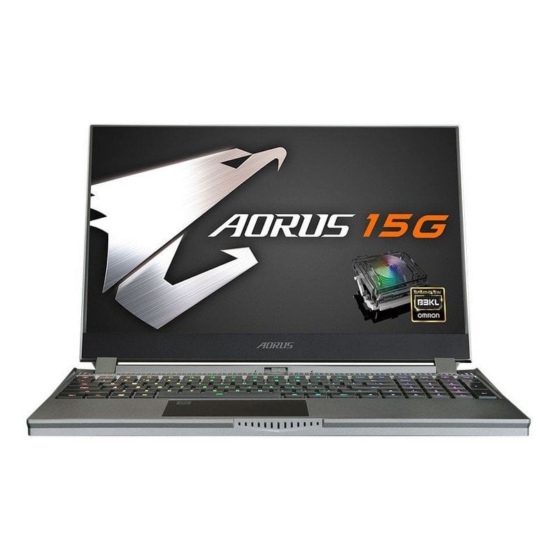Gigabyte AORUS 15G WB-8ES2130MH Intel Core i7-10875H/16GB/512GB SSD/RTX 2070/15.6"