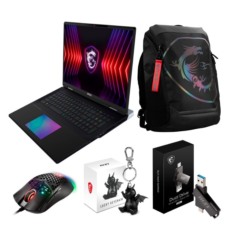 MSI Titan 18 HX A14VIG-078ES Intel Core i9-14900HX/128GB/2TB SSD/RTX 4090/18"