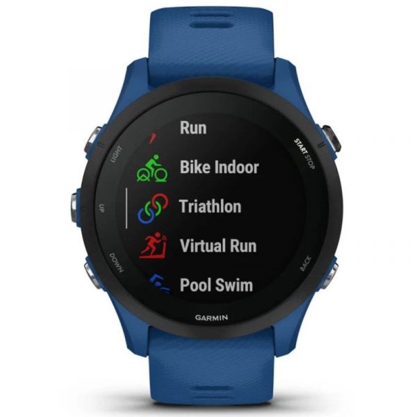 Garmin Forerunner 255 Reloj Smartwatch 46mm Azul Oscuro Reacondicionado