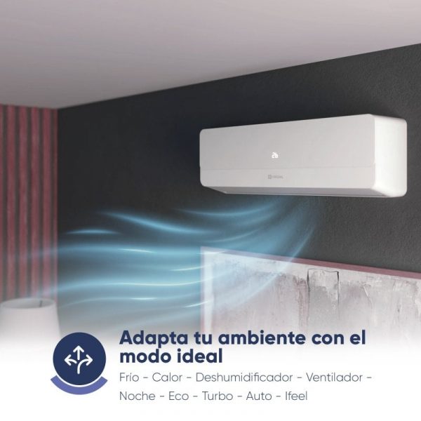Origial Airnature 2250 WiFi Aire Acondicionado Split 1x1 con Bomba de Calor 2250 Frigorías Reacondicionado