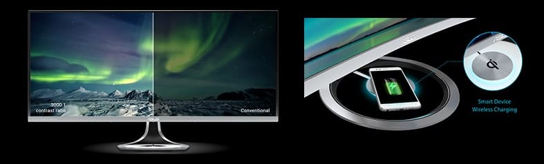 Asus MX34VQ carga inalámbrica