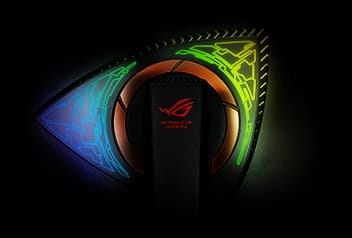 Asus pg27vq monitor curvo gaming con iluminación Aura