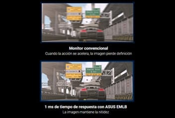 Asus vg278q monitor gaming con Extreme Low Motion Blur