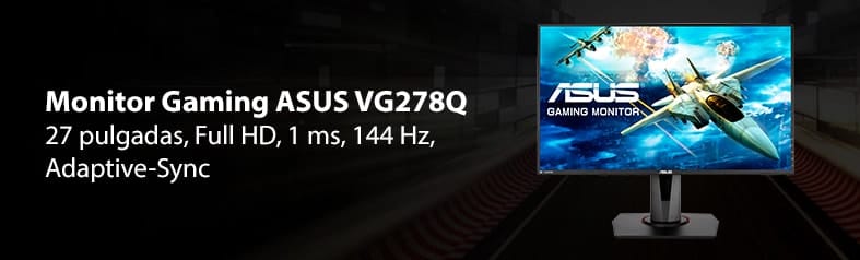 Asus vg278q monitor gaming 144 Hz con FreeSync