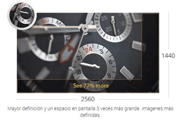 Asus vz27aq monitor con calidad de imagen superior