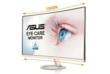 Asus vz27vq monitor curvo de 27